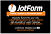 create an advanced and responsive jot form