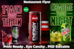 design awesome and unique flyers for you