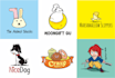 create playful cartoon logo