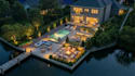 design 3d landscape, pool, terrace, patio and backyard