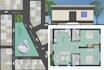 render 2d floor plans,landscape for presentation