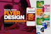 design a sales driven business or promotional flyer