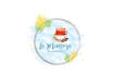 design beautiful watercolor feminine logo