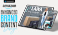 do amazon a plus content, listing images, premium ebc design, storefront