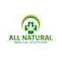design modern and creative natural cannabis logo