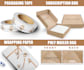 design poly mailer mailer box, wrapping paper and thank you card