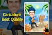 make a caricature online from a photo