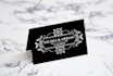 design elegant wedding monogram and invites