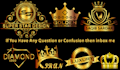 design a luxury crown, royal emblem or initial logo