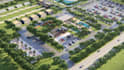 do 3d, 2d of master plan and site plan rendering