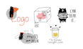 design whimsical and playful logo