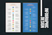 design professional flat infographics