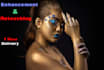 image retouching and eye catchy effect