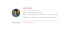 create professional clickable HTML email signature