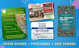 design a professional business flyer, one pager, sales sheet, flyer or postcard