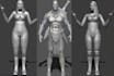sculpt 3d model and 3d character for 3d printing