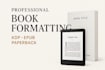 format and layout your book in adobe indesign for print and kindle