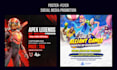 design professional posters, flyers, and brochures for gaming esports events