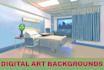 create digital art background illustrations