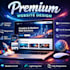 create a modern website with advanced features