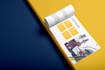 design flyer, brochure and booklet