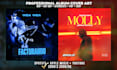 create stunning album cover for spotify apple and youtube
