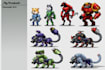 create character design concept for game, mascot, or avatar