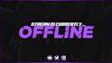 create a custom offline screen for twitch