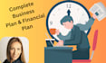 create a complete business plan