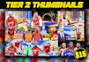 design eye catching nba 2k26 and 2k thumbnails nba2k26