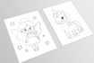 create a dot to dot page for children