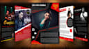 design artist epk, music one sheet, media kit