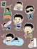 do cute cartoon character, emoji, and sticker
