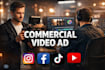create amazing brand commercial videos ads for your business