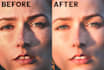 do high end photo retouching and editing