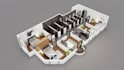 make interior rendering, 3d floor plan and walkthrough