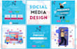 design scroll stopping social media designs
