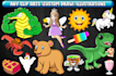 design sticker and clipart illustration