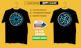make unique graphic t shirt designs using custom typography