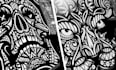 create tribal illustration pattern design
