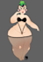 draw curvy and chubby pin up