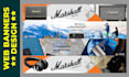 web banner design, promotion banner, ads banner, etc