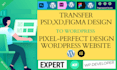 make a wordpress website or landing page with elementor pro