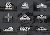 design real estate property construction home financial logo