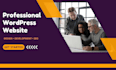 build a professional wordpress website with SEO and responsive design