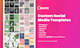 design a canva templates for your social media posts