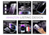 design amazon product listing images, photos, ebc a plus content