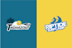 design a custom surfing logo within 24h