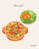 create food illustration for you