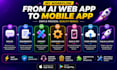 convert lovable, base44 or ai web app to ios and android with capacitor